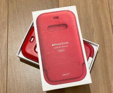 Genuine Apple iPhone mini leather cover