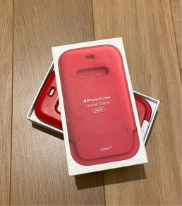 Genuine Apple iPhone mini leather cover