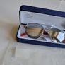 FILA Unisex SFI096 Sunglasses, Total Shiny Palladium, Mirrored 54 Image 2