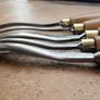 5 Ashley Iles curved carving gouges Image 5