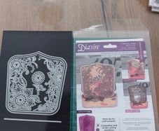 Metal dies set - Henna Easel