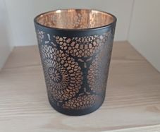 Beautiful candle glass