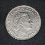 1960  Netherlands  2 1/2 Gulden - Juliana Silver Coin Image 4