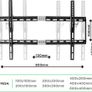 TV Wall Bracket for 33-60 Inch TVs / VESA, Up to 40kg Image 5