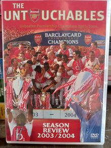 Arsenal Fc The Untouchables Dvd Season Review 2003/2004