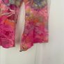 Vintage 1990's Feelgood Paris Top - Floral Pink with Cami  Size S Image 6