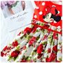 Lovely Minnie Mouse Princess Birthday Party Outfit Girls Dress Sz 3-4 Yrs Image 2
