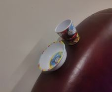Thomas train bowl and Glass