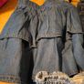 3 girls Denim Skirts. Image 2