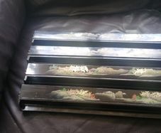 Vintage Lacquered Mahjong Tiles Racks
