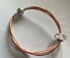 Vintage Pandora Charm Bracelet