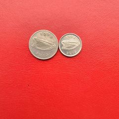 1978 and 1998 Irish 5p