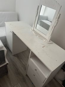 dressing and desk