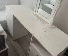 dressing and desk