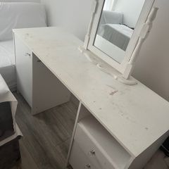 dressing and desk