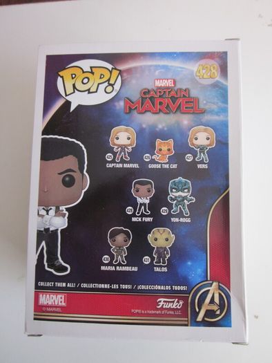 Funko POP!  Capt.Marvel 428# Nick Fury