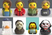 Mini Tubbz Cosplaying Duck Collectibles Resident Evil Tomb Raider Halloween Saw