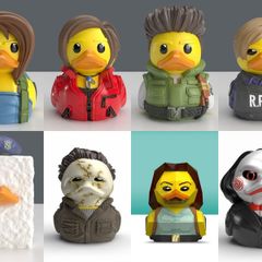 Mini Tubbz Cosplaying Duck Collectibles Resident Evil Tomb Raider Halloween Saw