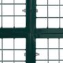 Double Door Fence Gate Powder-Coated Steel Image 8