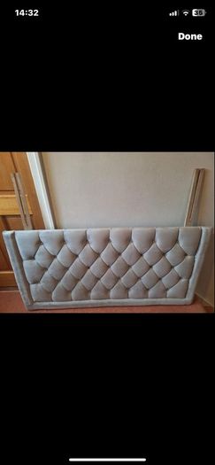 Double headboard