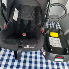 car seat and isofox