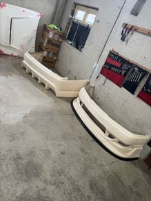 Jzx100 chaser origin bumpers and front splitter