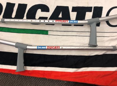 Ducati Dry Crutch, Ohlins fully adjustable