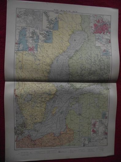 30 X Maps & Charts from Philip's Mercantile Marine Atlas of the World - Fourth Edition 1913