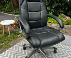 Leather Swivel Desk Chair