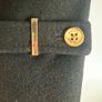 Michael Kors Wool-Blend Coat in Black Size S (10) Image 5