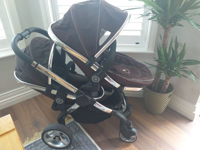 iCandy Peach/double tandem-complete travel system