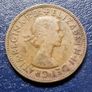 1962 Elizabeth II Half Penny Image 3