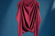 Designer Draped Top Size S