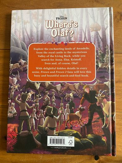Where's Olaf?: A Disney Frozen search-and-find book - Hardcover