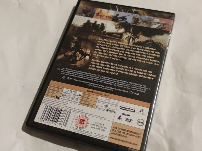 American Soldiers A Day In Iraq Dvd