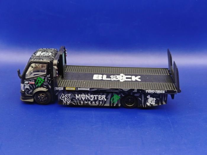 Micro Turbo Custom Tow Truck with Hoonigan livery, mint.