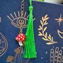 Handmade Frog and Mushroom Bookmark Image 3