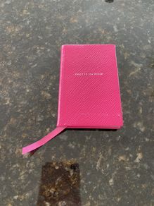 Genuine Smythson Leather Mini-notebook