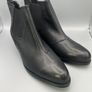 AUTOGRAPH Real Leather Ladies Black Chelsea/Dealer boot size 5.5/39 BNWT Image 2