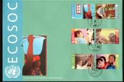 2009 United Nations (US, Geneva &amp; Vienna) Economic &amp; Social Council Commemorative Stamps First Day Cover (FDC)