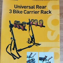 Rear Mounted 3 Bike Carrier