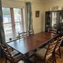 Mahogony Dining Table and chairs Image 3