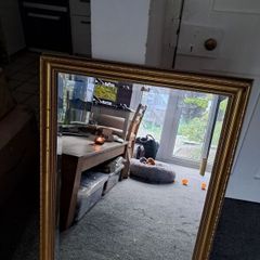 Antique look Gold/Brass mirror