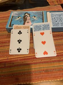 Vintage cards Les amoureux de Peynet Poker