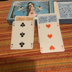Vintage cards Les amoureux de Peynet Poker