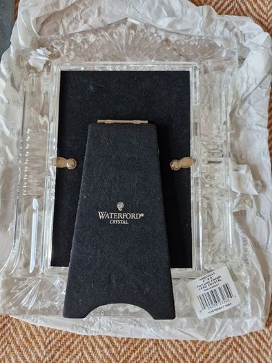 Vintage Unused Waterford Crystal 6x4 Glass Frame in Original Packaging.