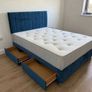 Divan Double & King Size Bed Frame With Mattress Image 5