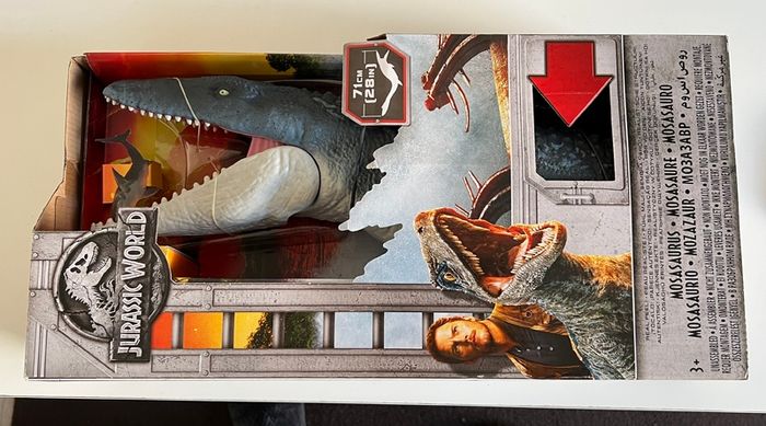 Mattel Jurassic World T-Rex & Mosasaurus