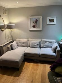 L shaped sofa - sofa now sold