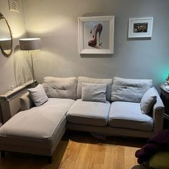 L shaped sofa - sofa now sold